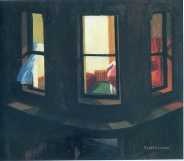  nocturna Pintura - ventanas nocturnas Edward Hopper